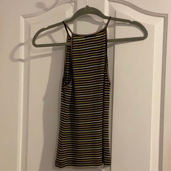 Striped Cami with Rose - Picture 2 of 3